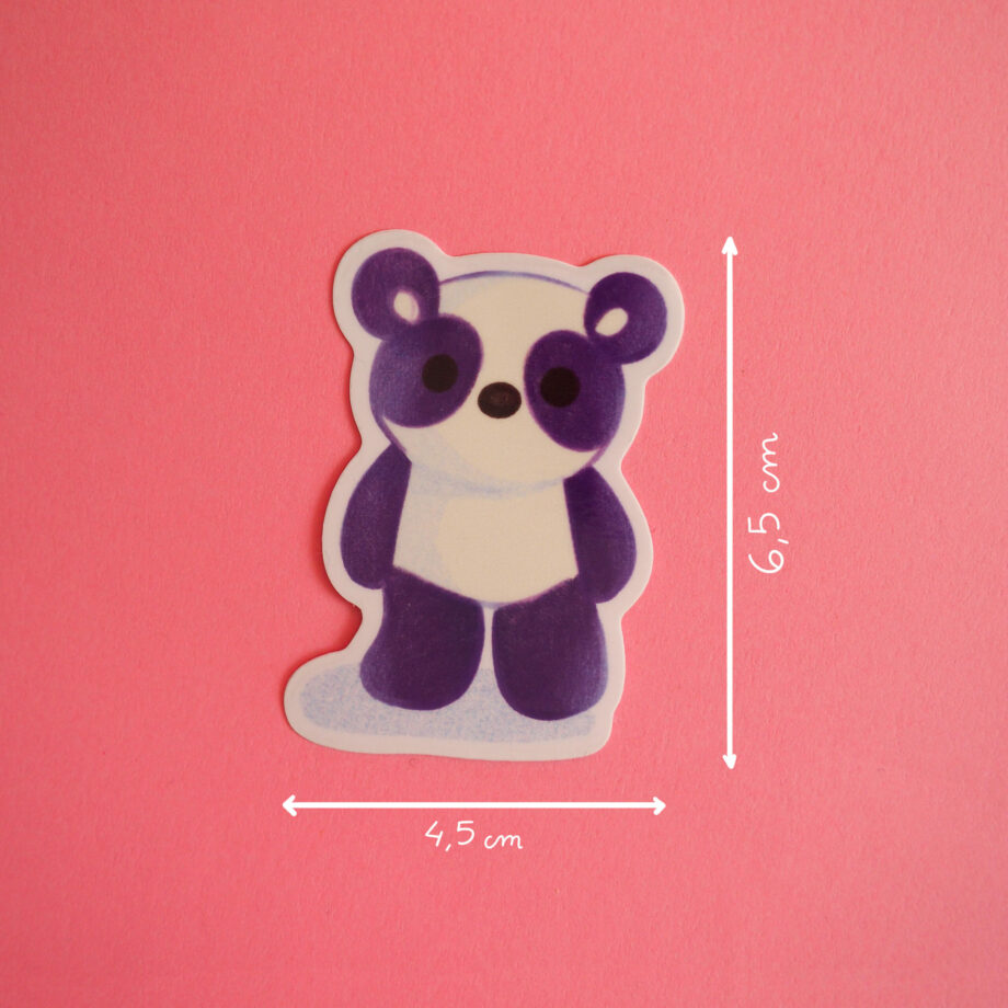 Sticker Panda @lagriffedemaho21
