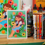 Illustration - Pause en fleurs