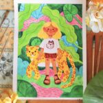 Illustration - Motif Léopard