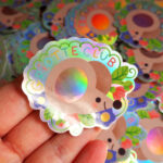Sticker holographique - Griotte Club