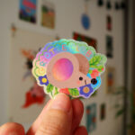 Sticker holographique - Griotte Club