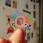 Sticker holographique - Griotte Club