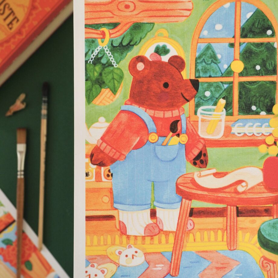 Illustration - L'Atelier de l'Ours