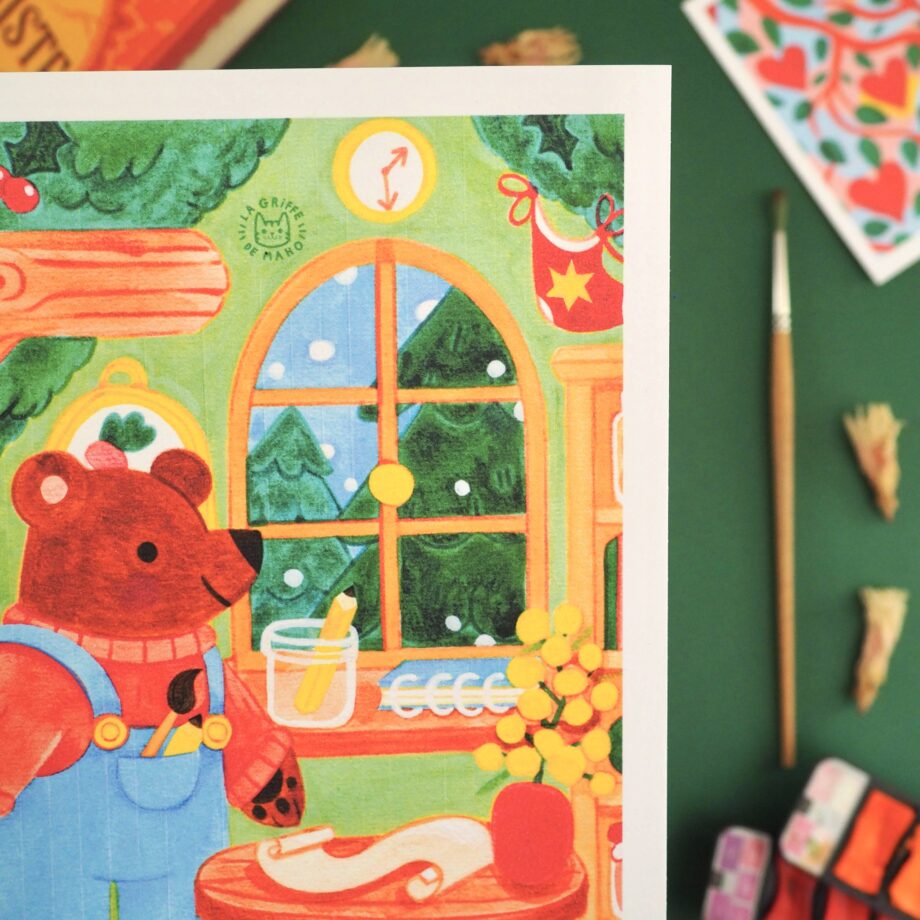 Illustration - L'Atelier de l'Ours