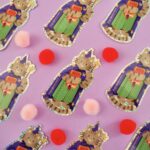 Sticker à paillettes - Maho Magie