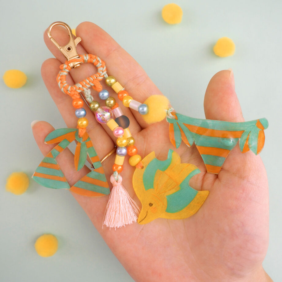 Babiole de sac - Poisson et Bikini