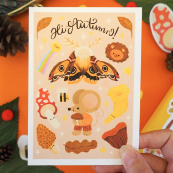 Illustration - Hi Autumn !