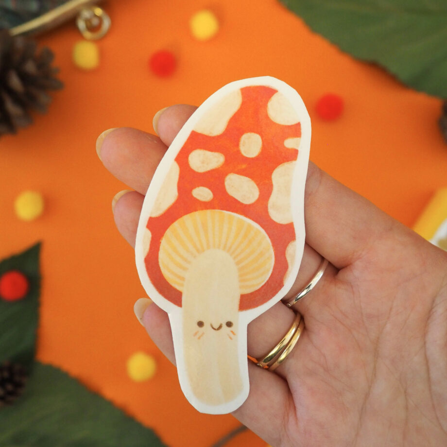 Pack de stickers géants - Champignons