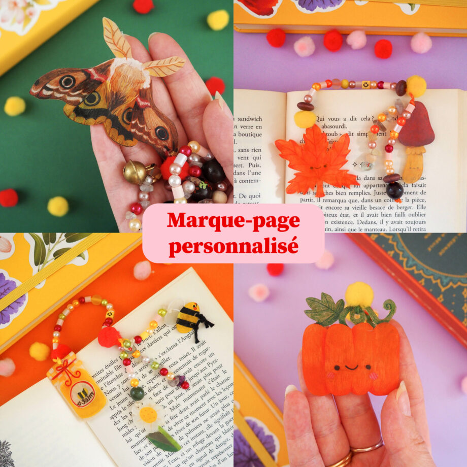 Marque-page à personnaliser !