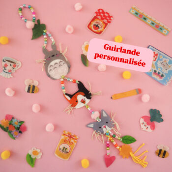 Guirlande en plastique-fou à personnaliser !