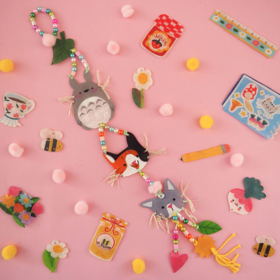 Guirlande en plastique-fou à personnaliser !
