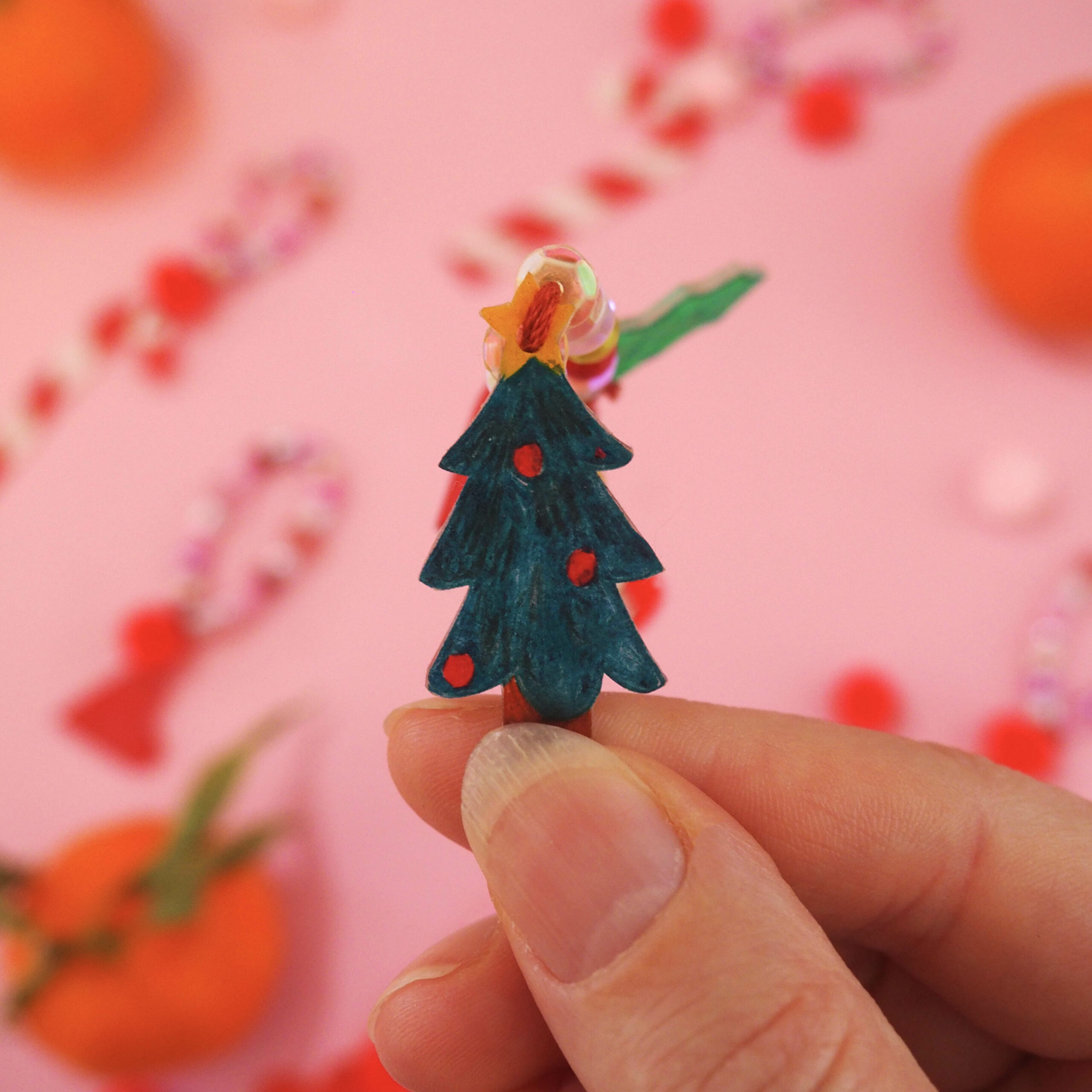 Petite couronne de Noël - Décoration à suspendre (spéciale sapin !)